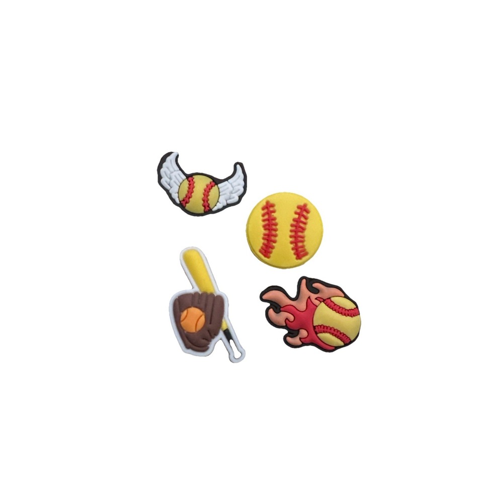 Croc Charms Softball‎ LOT